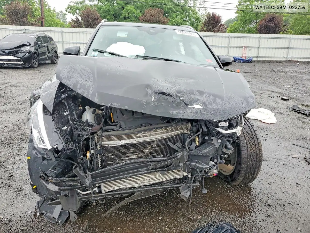 2021 Audi Q3 Premium Plus S Line 45 VIN: WA1EECF39M1022759 Lot: 59289586