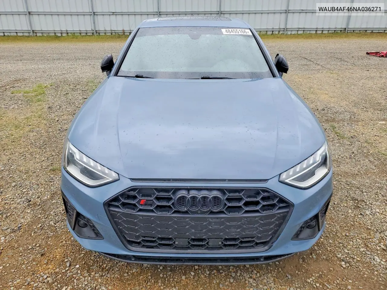 2022 Audi S4 Premium Plus VIN: WAUB4AF46NA036271 Lot: 48455166