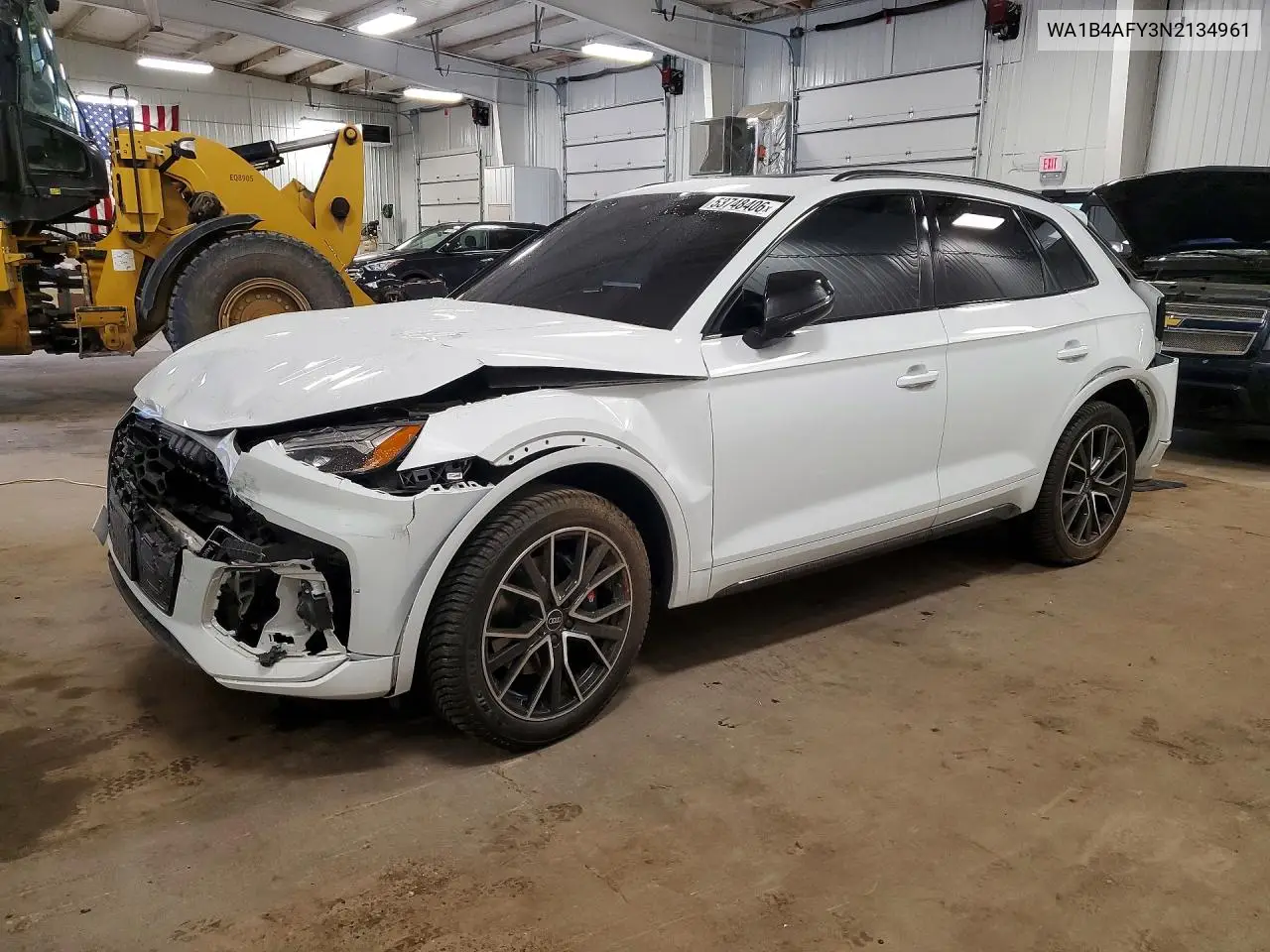 2022 Audi Sq5 Premium Plus VIN: WA1B4AFY3N2134961 Lot: 53748406