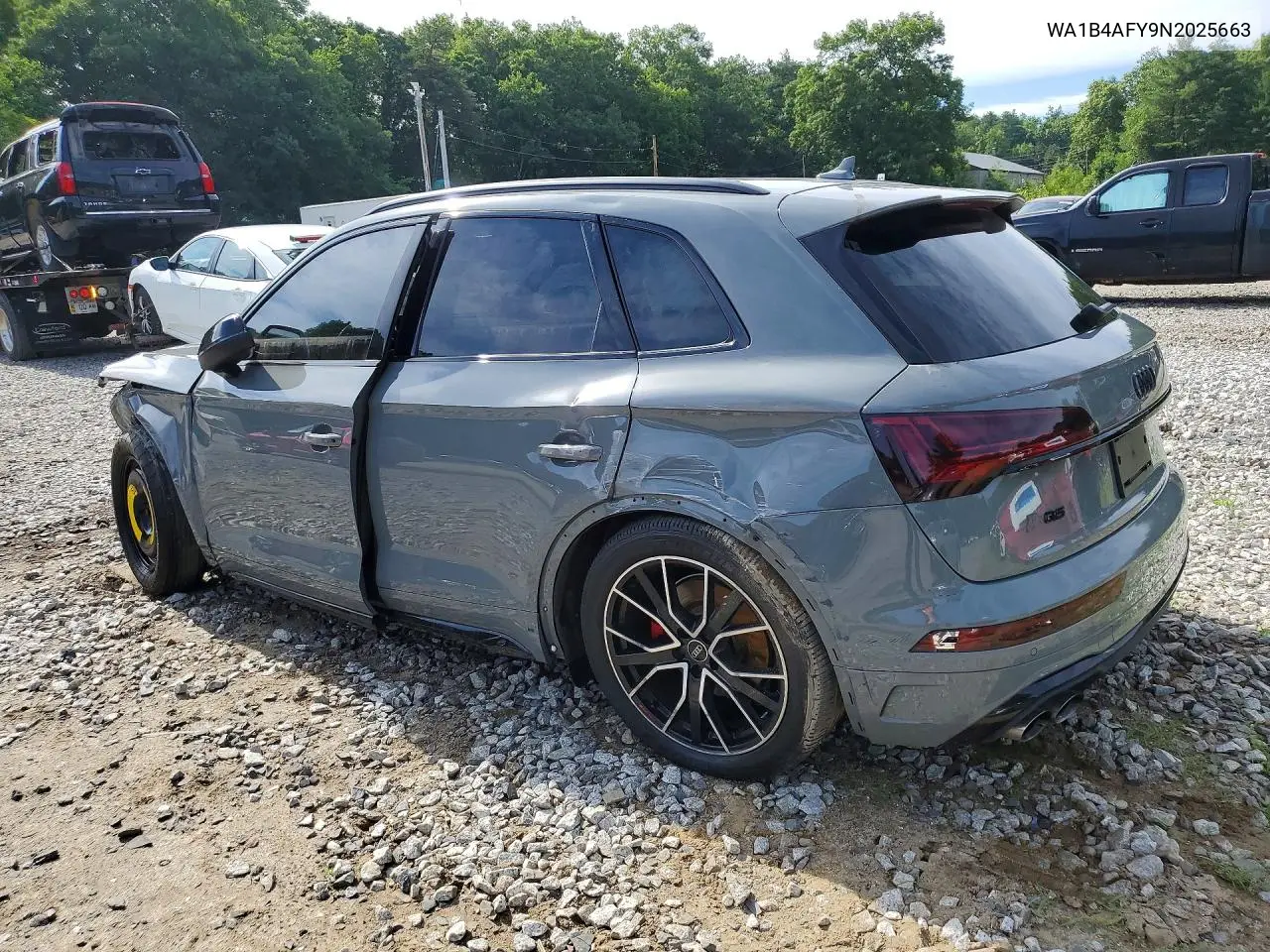 2022 Audi Sq5 Premium Plus VIN: WA1B4AFY9N2025663 Lot: 53933396