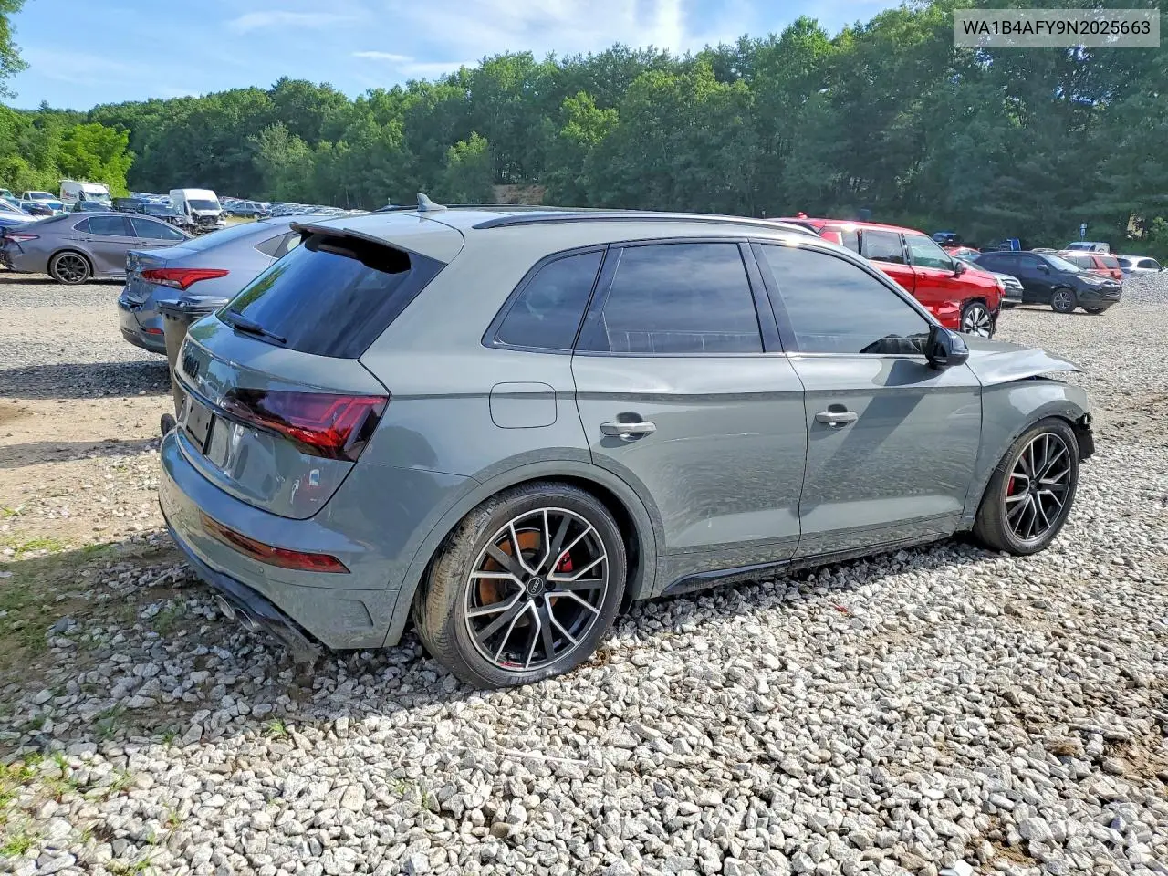 2022 Audi Sq5 Premium Plus VIN: WA1B4AFY9N2025663 Lot: 53933396