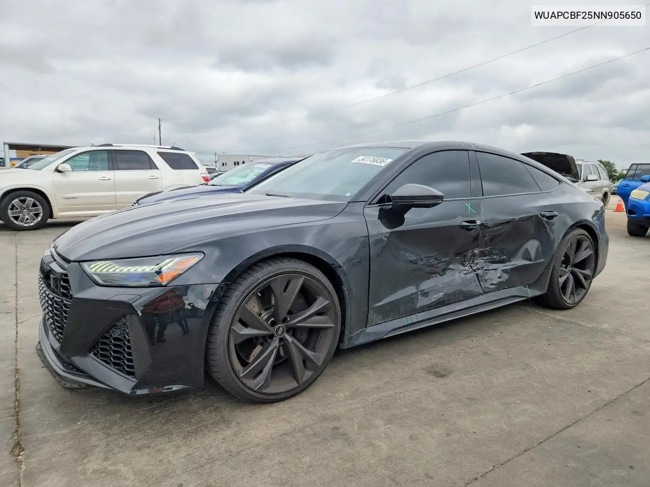 2022 Audi Rs7 VIN: WUAPCBF25NN905650 Lot: 54176836