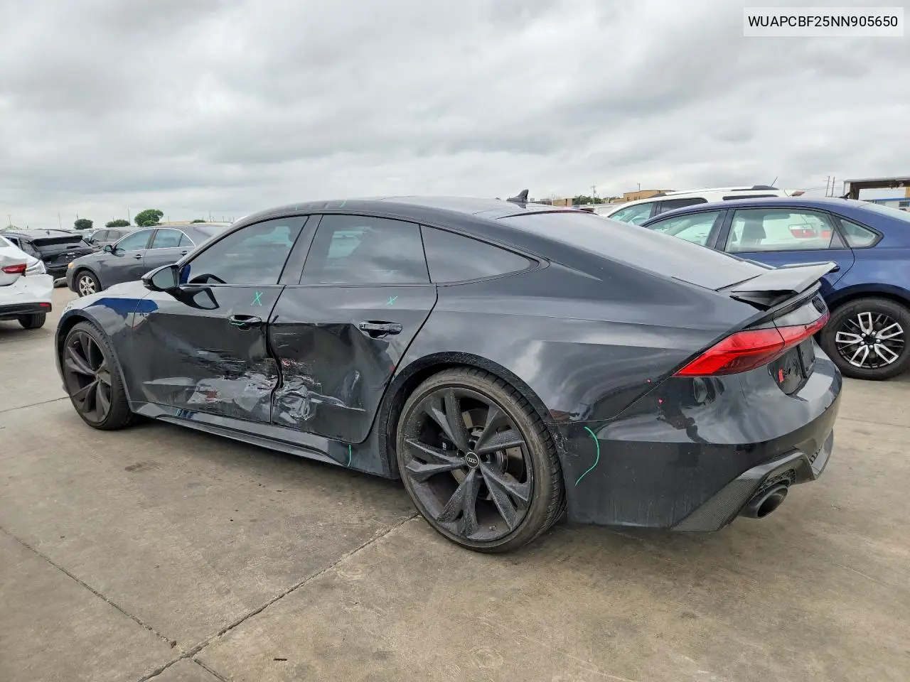 2022 Audi Rs7 VIN: WUAPCBF25NN905650 Lot: 54176836