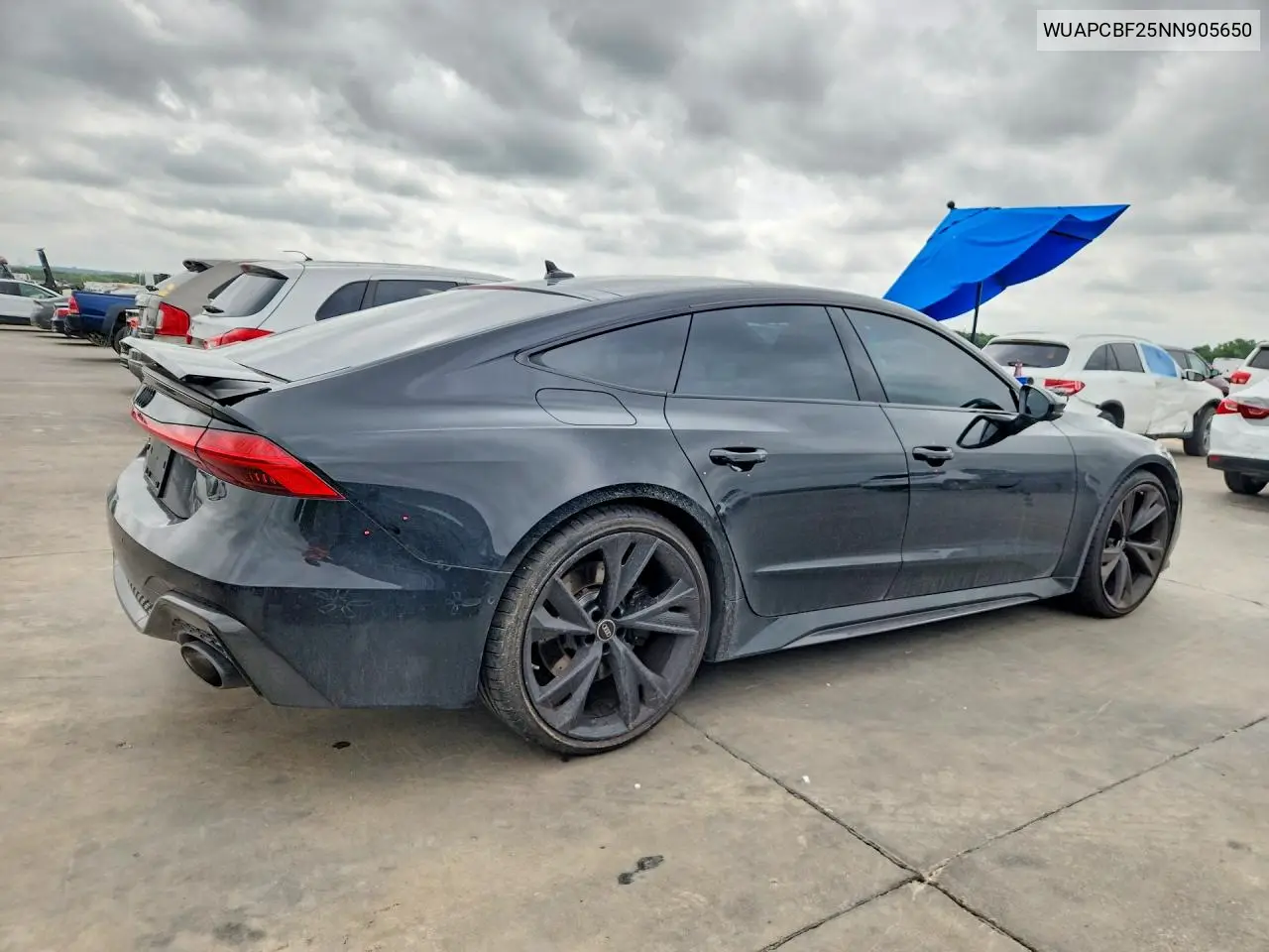 2022 Audi Rs7 VIN: WUAPCBF25NN905650 Lot: 54176836