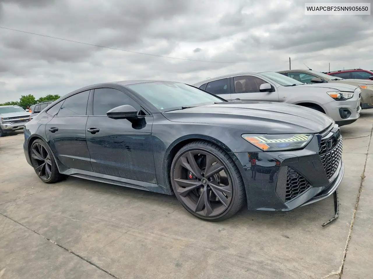 2022 Audi Rs7 VIN: WUAPCBF25NN905650 Lot: 54176836