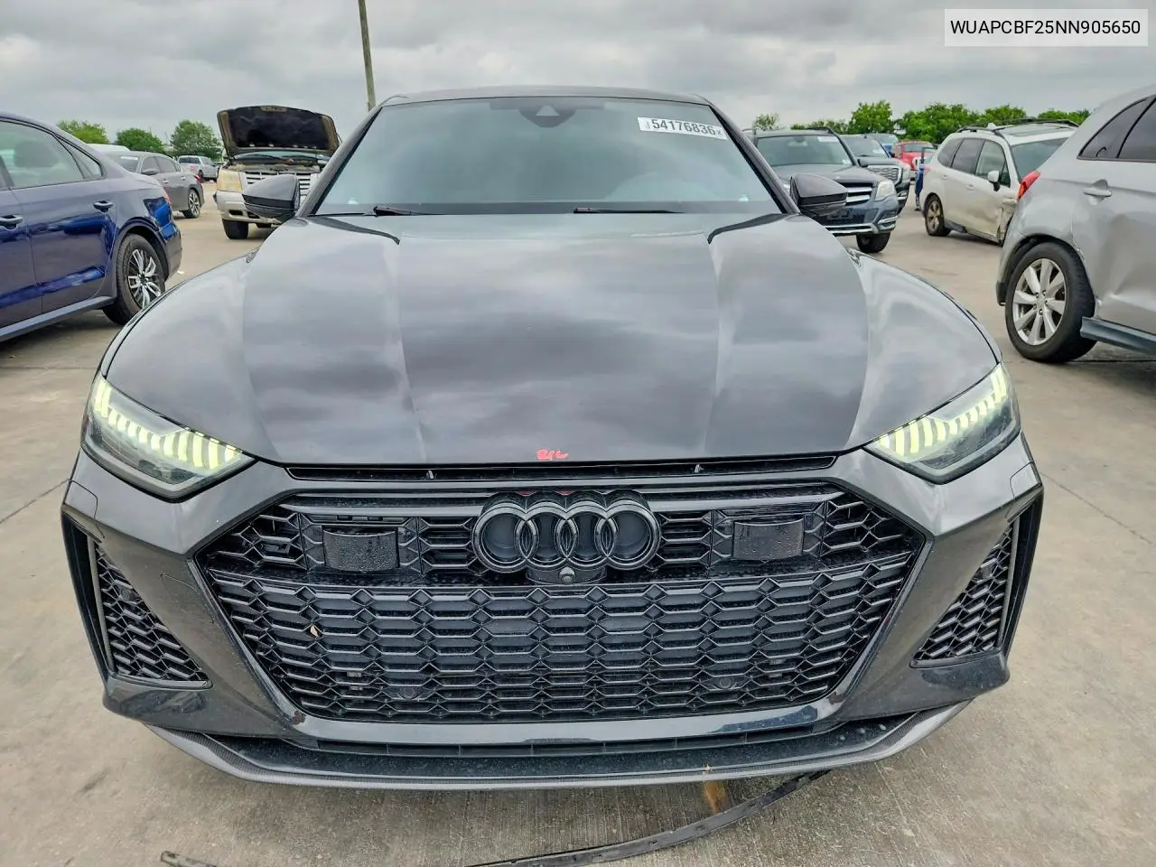 2022 Audi Rs7 VIN: WUAPCBF25NN905650 Lot: 54176836