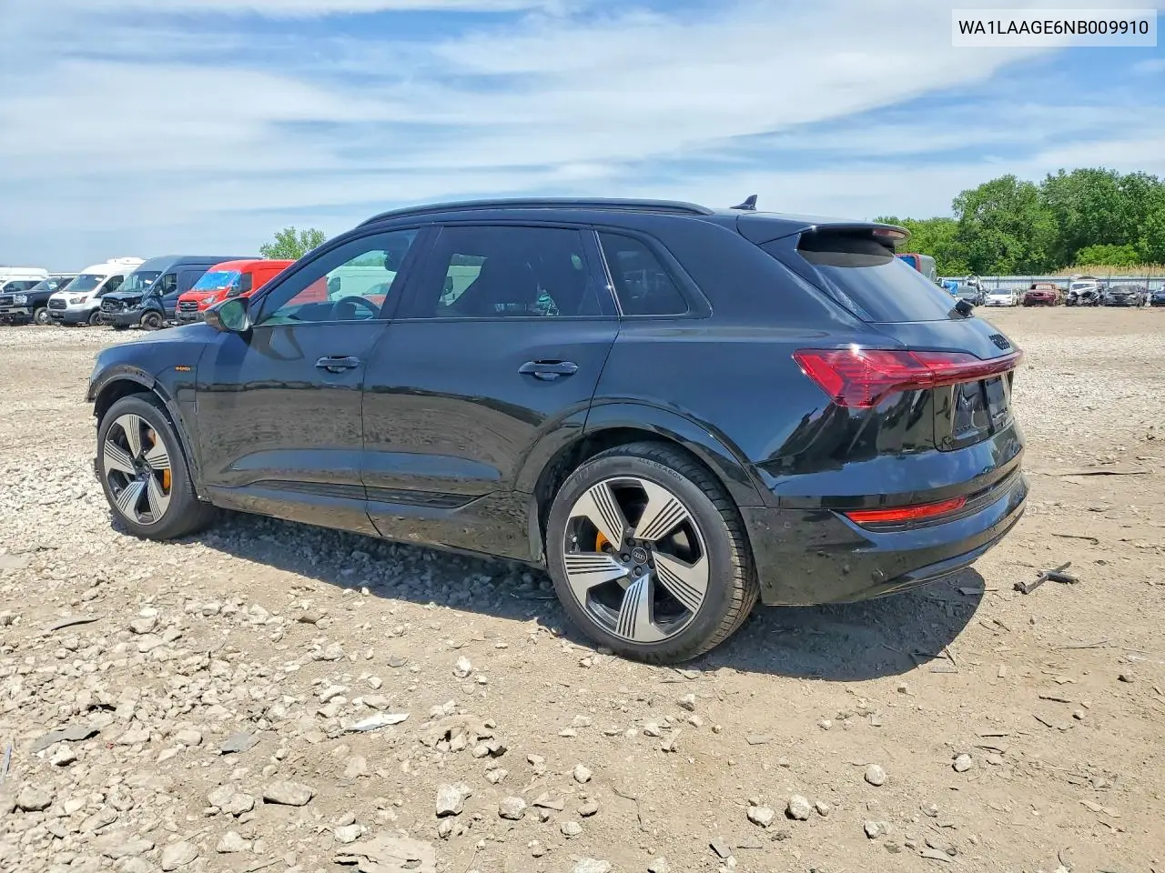 2022 Audi E-Tron Premium Plus VIN: WA1LAAGE6NB009910 Lot: 55418576