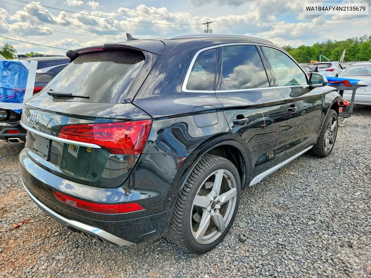 2022 Audi Sq5 Premium Plus VIN: WA1B4AFY4N2135679 Lot: 55535926