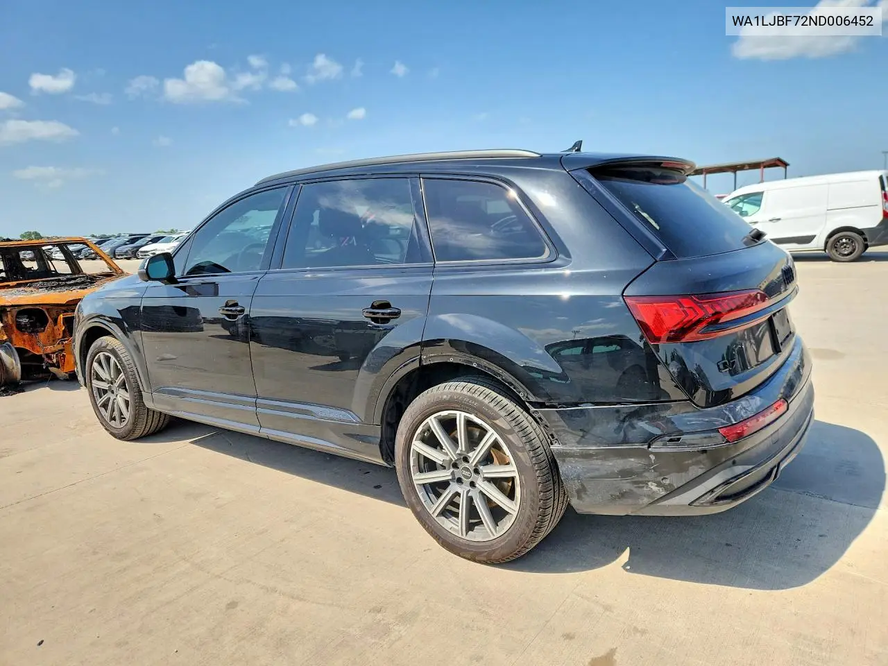 2022 Audi Q7 Premium Plus VIN: WA1LJBF72ND006452 Lot: 55576836