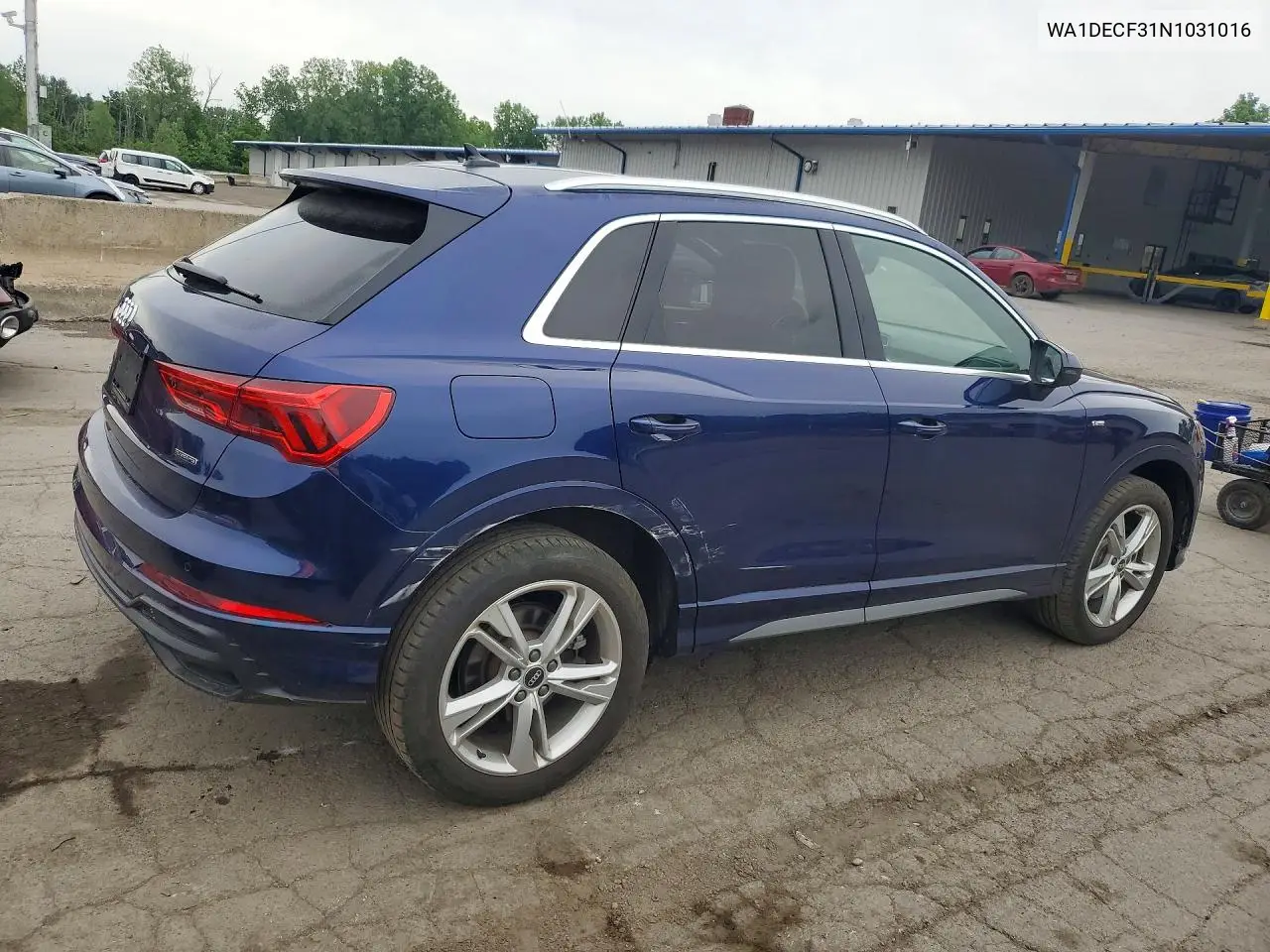 2022 Audi Q3 Premium S Line 45 VIN: WA1DECF31N1031016 Lot: 56289136
