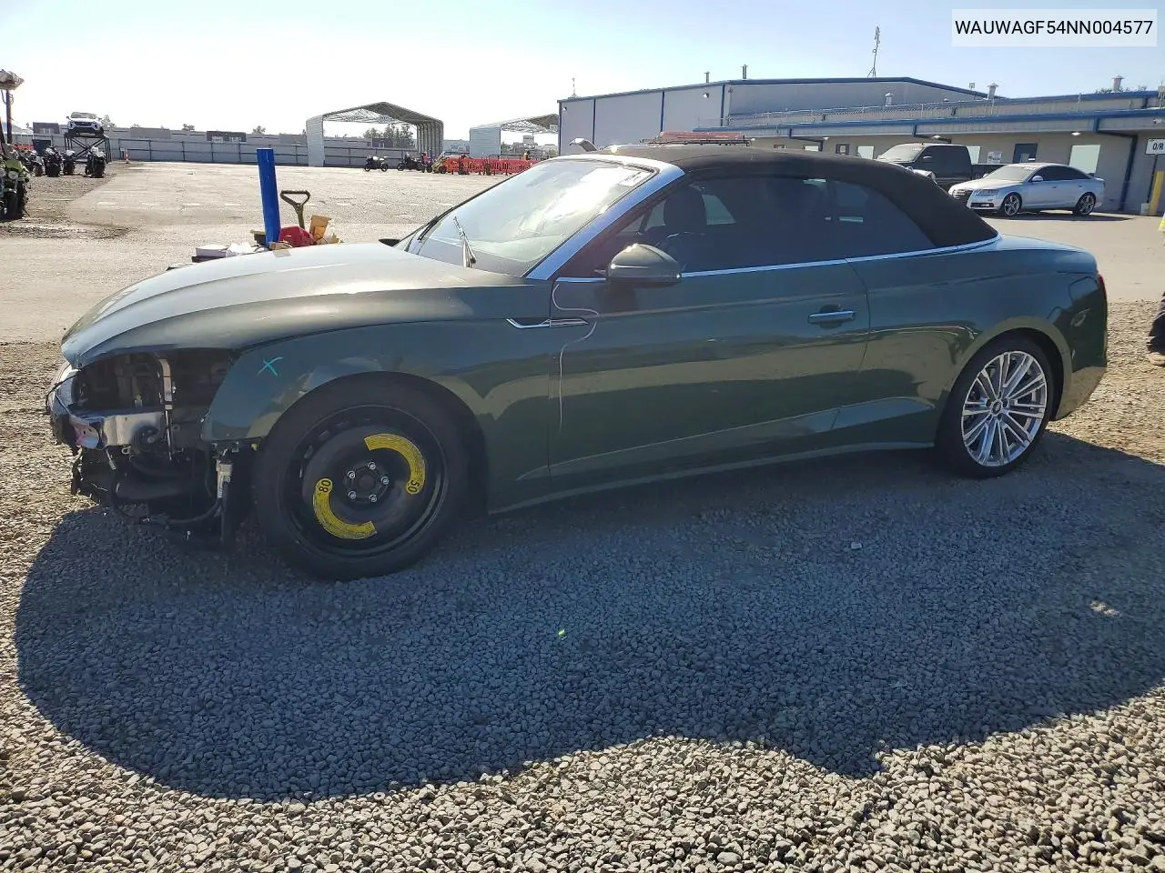 2022 Audi A5 Premium Plus 45 VIN: WAUWAGF54NN004577 Lot: 56616316