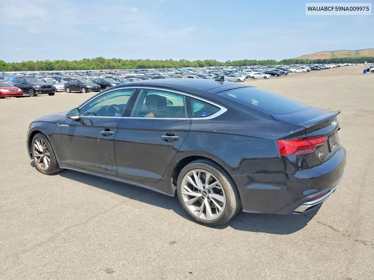 2022 Audi A5 Premium 40 VIN: WAUABCF59NA009975 Lot: 57024566