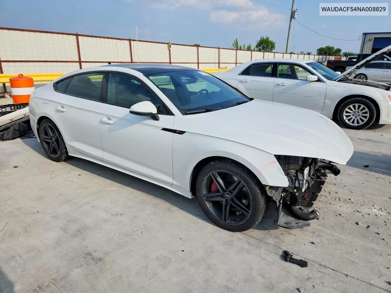 2022 Audi A5 Premium 45 VIN: WAUDACF54NA008829 Lot: 57237756