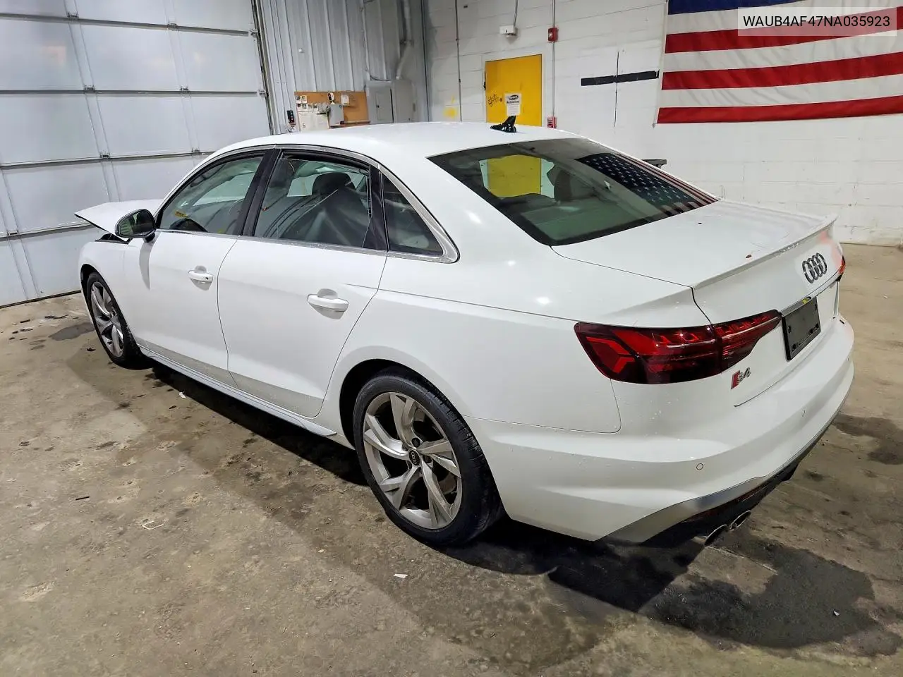 2022 Audi S4 Premium Plus VIN: WAUB4AF47NA035923 Lot: 57480556