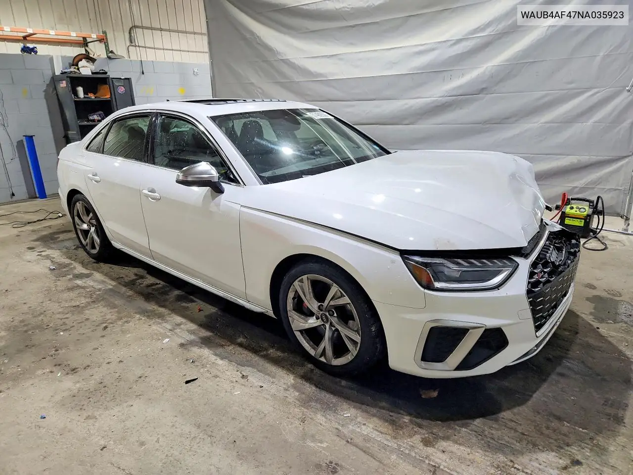 2022 Audi S4 Premium Plus VIN: WAUB4AF47NA035923 Lot: 57480556