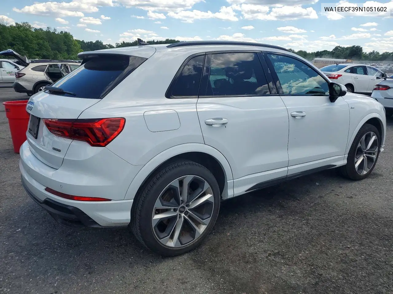 2022 Audi Q3 Premium Plus S Line 45 VIN: WA1EECF39N1051602 Lot: 58805986