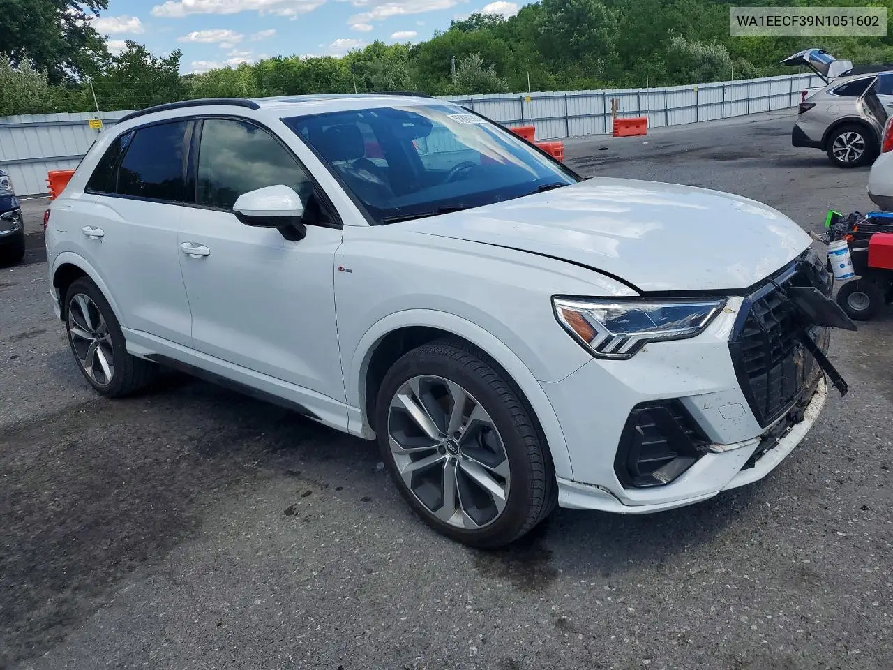 2022 Audi Q3 Premium Plus S Line 45 VIN: WA1EECF39N1051602 Lot: 58805986