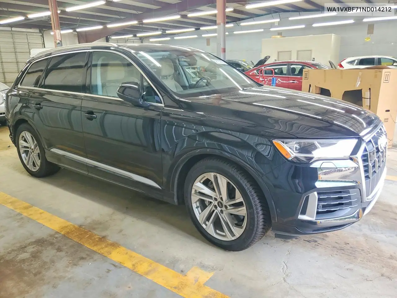 2022 Audi Q7 Prestige VIN: WA1VXBF71ND014212 Lot: 59135996