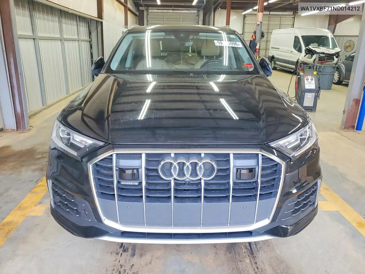 2022 Audi Q7 Prestige VIN: WA1VXBF71ND014212 Lot: 59135996