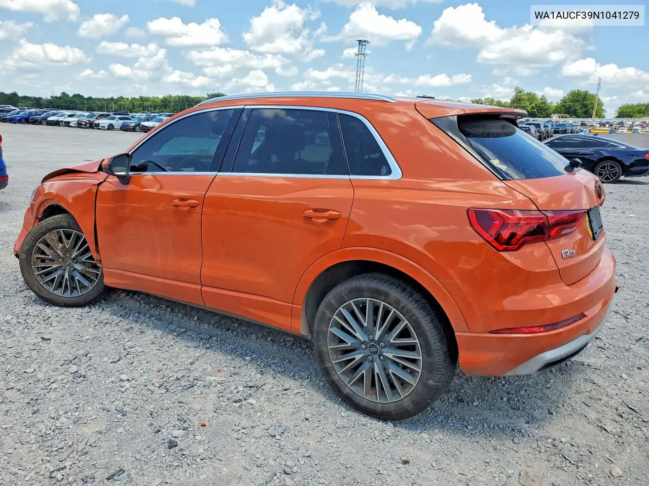 2022 Audi Q3 Premium 40 VIN: WA1AUCF39N1041279 Lot: 59358126
