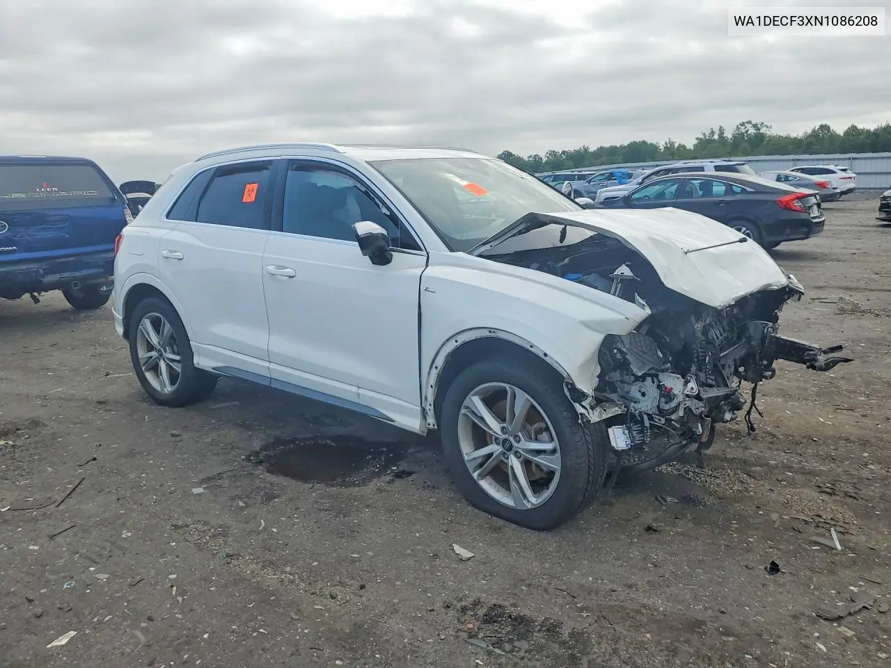 2022 Audi Q3 Premium S Line 45 VIN: WA1DECF3XN1086208 Lot: 59722266