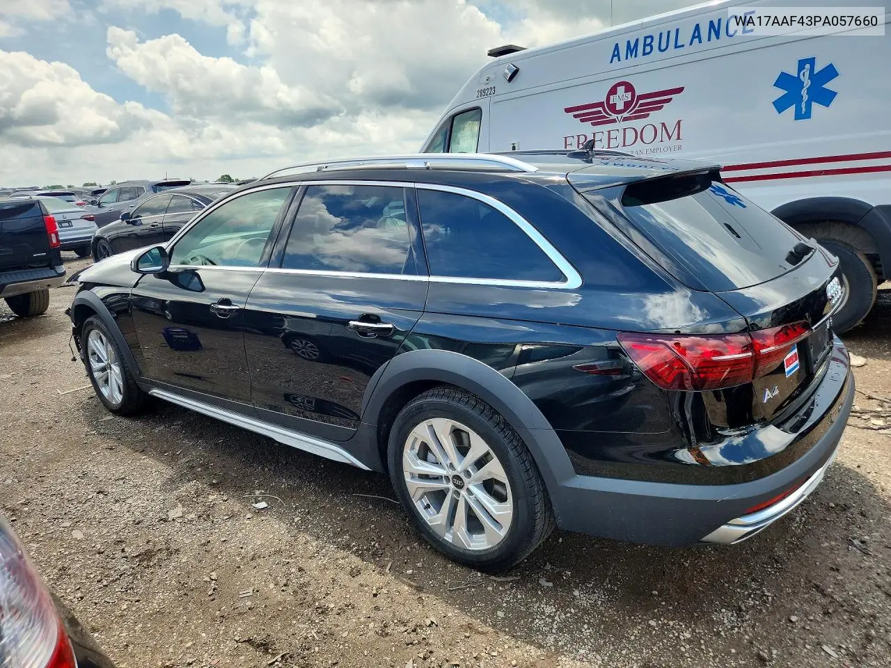 2023 Audi A4 Allroad Premium VIN: WA17AAF43PA057660 Lot: 56513116