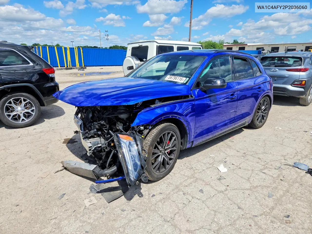 2023 Audi Sq5 Prestige VIN: WA1C4AFY2P2036060 Lot: 56796116