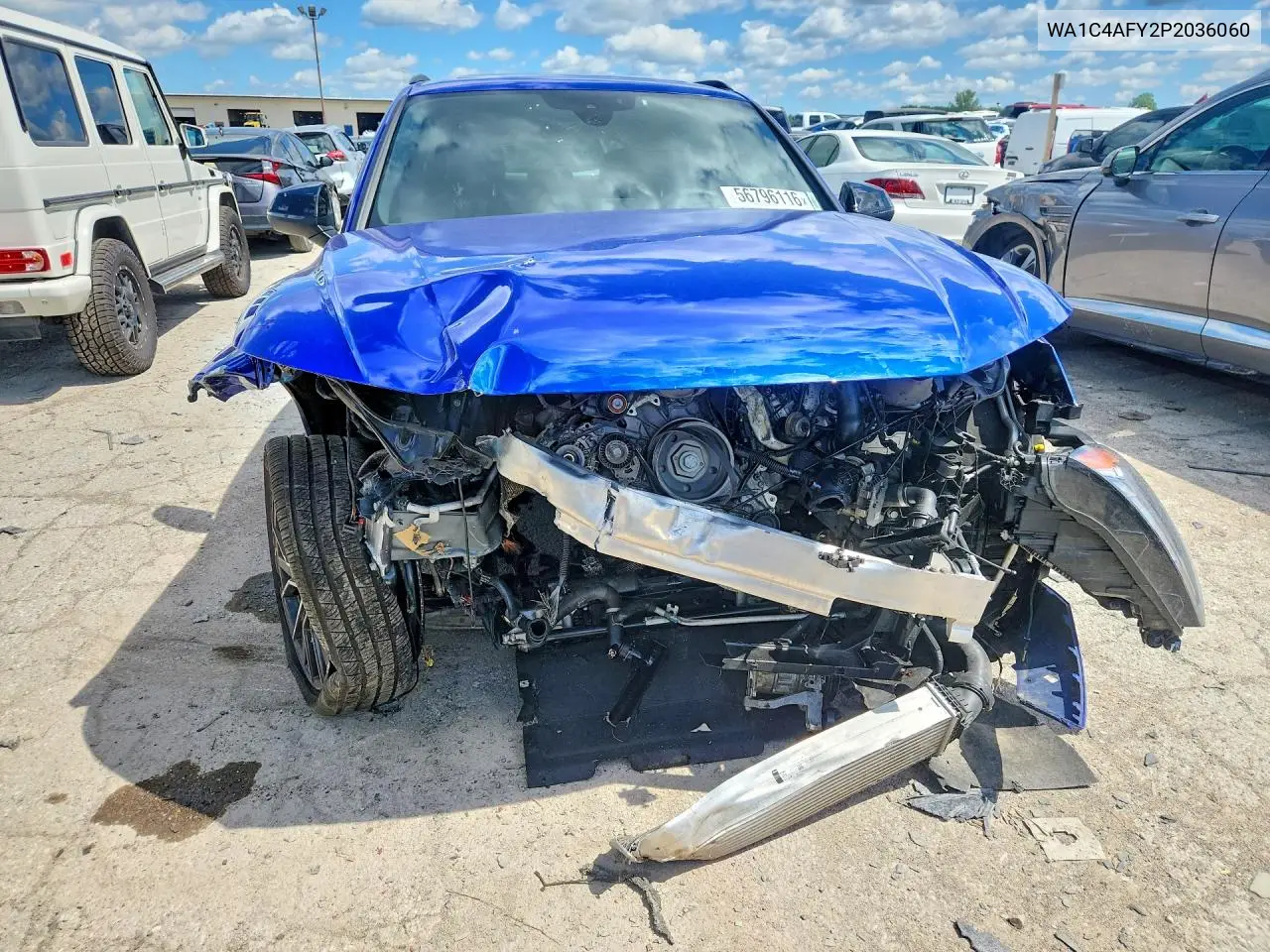 2023 Audi Sq5 Prestige VIN: WA1C4AFY2P2036060 Lot: 56796116
