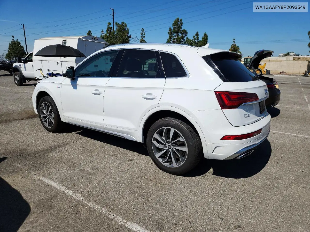 2023 Audi Q5 Premium 45 VIN: WA1GAAFY8P2093549 Lot: 56833646