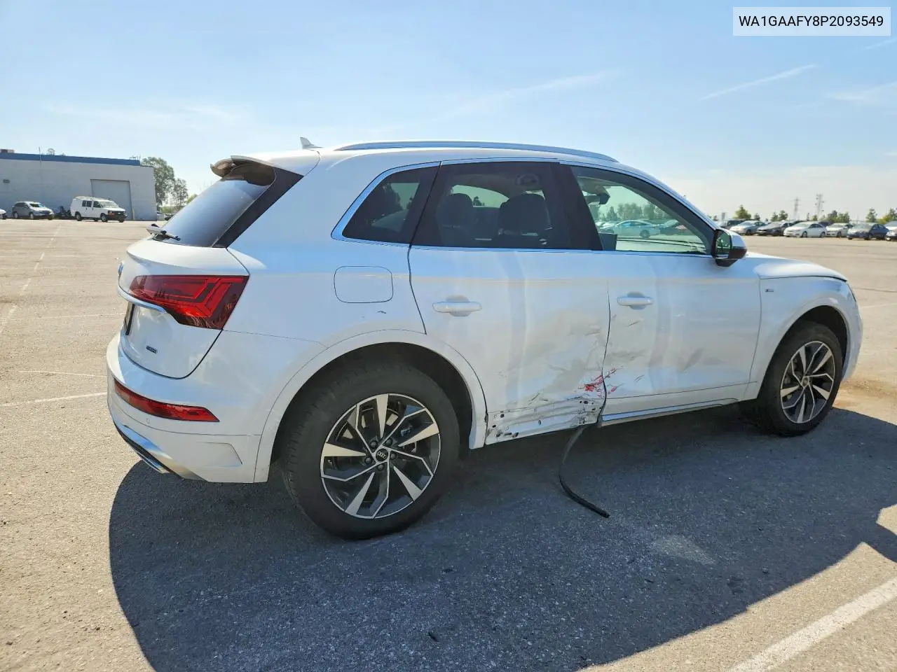 2023 Audi Q5 Premium 45 VIN: WA1GAAFY8P2093549 Lot: 56833646