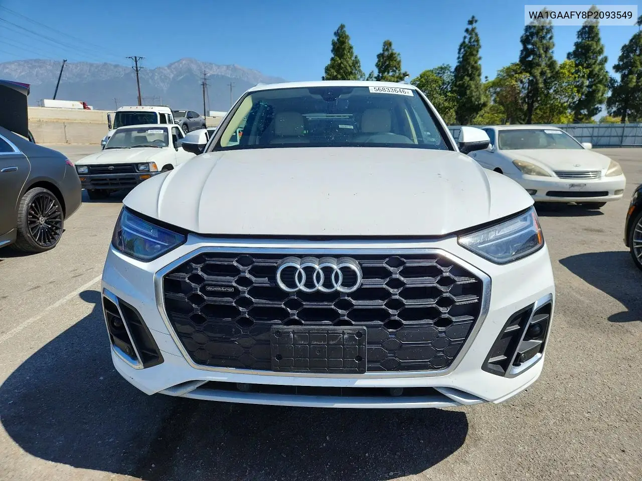 2023 Audi Q5 Premium 45 VIN: WA1GAAFY8P2093549 Lot: 56833646