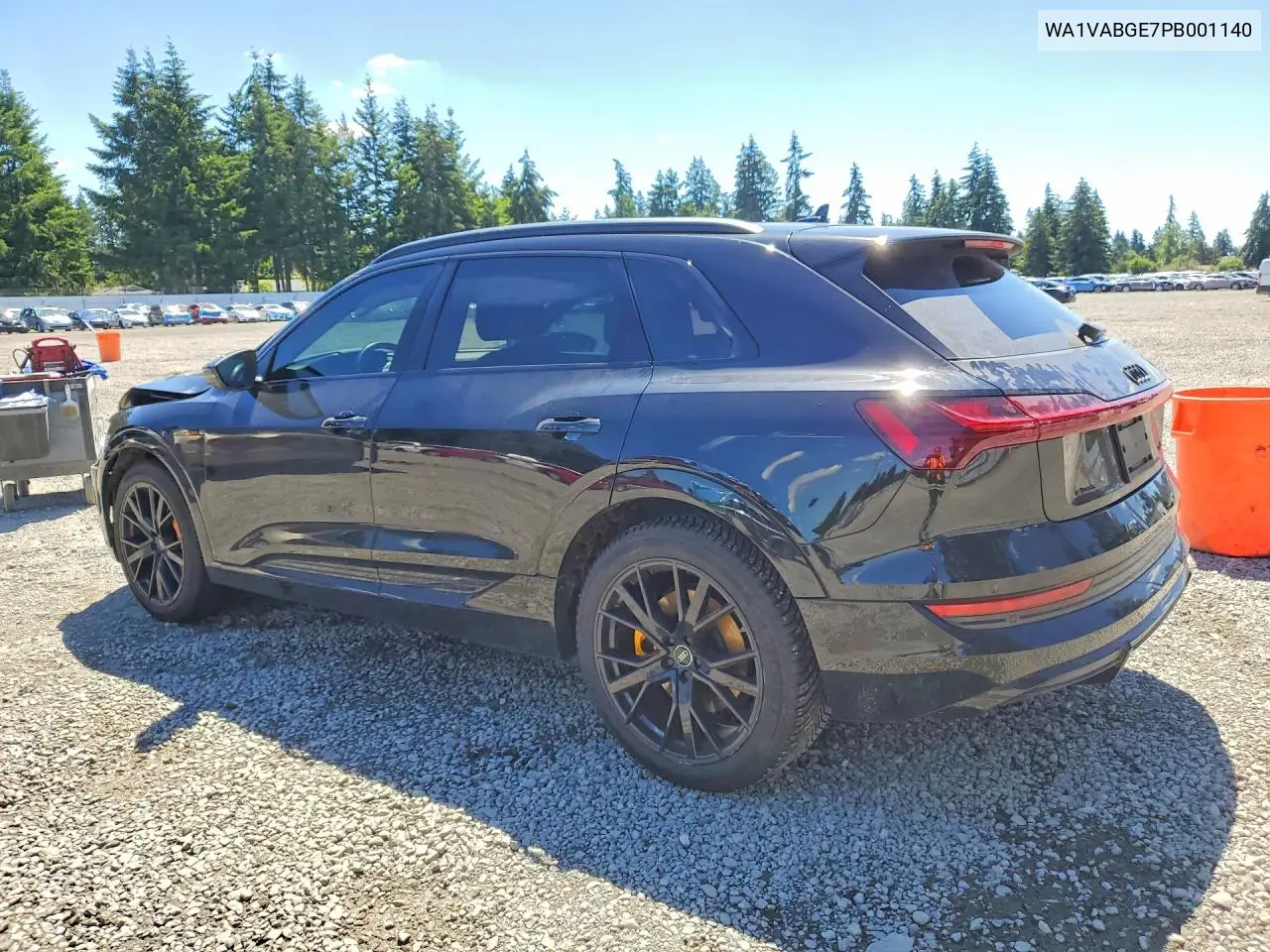 2023 Audi E-Tron Chronos VIN: WA1VABGE7PB001140 Lot: 57081796