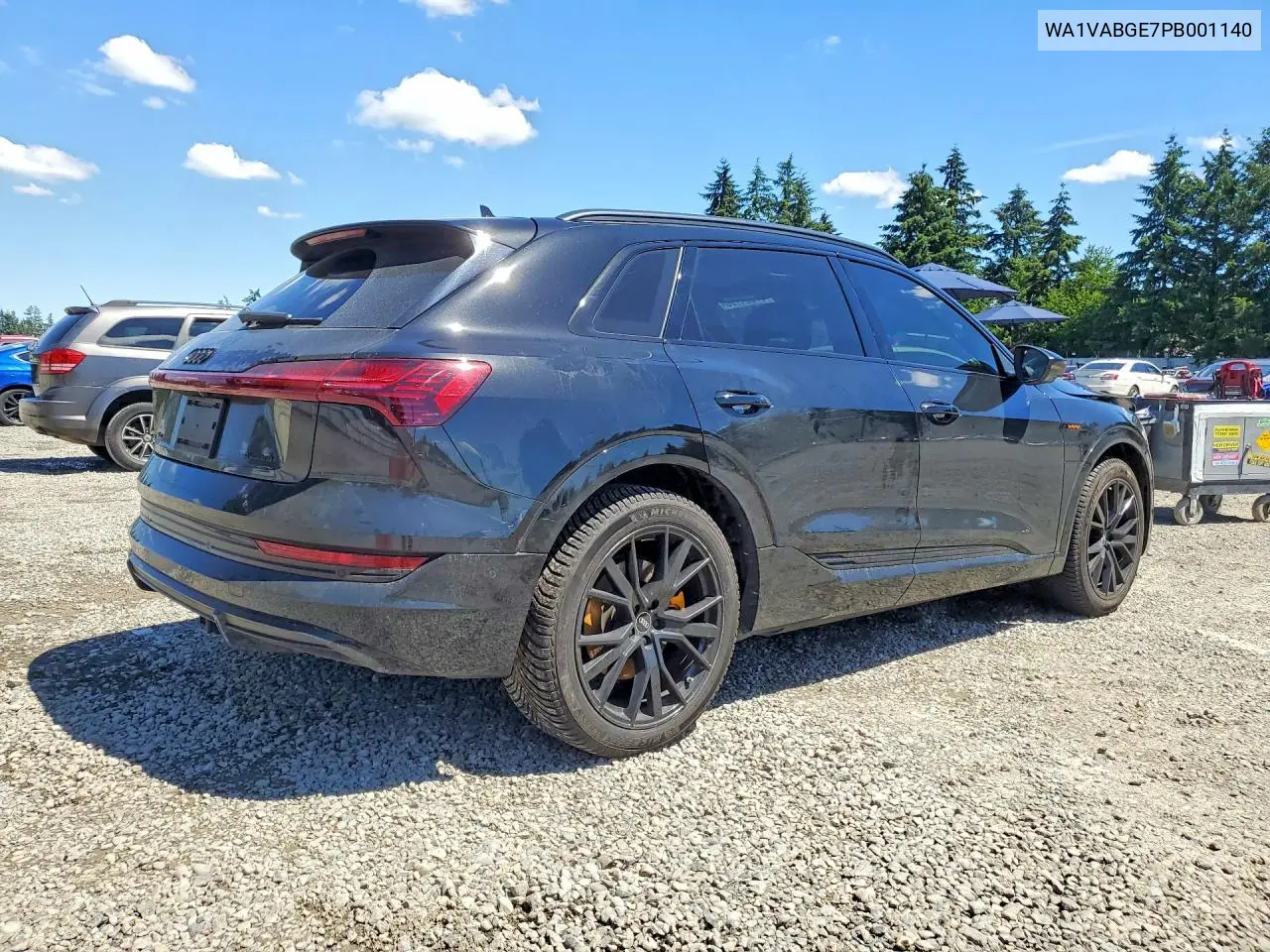 2023 Audi E-Tron Chronos VIN: WA1VABGE7PB001140 Lot: 57081796