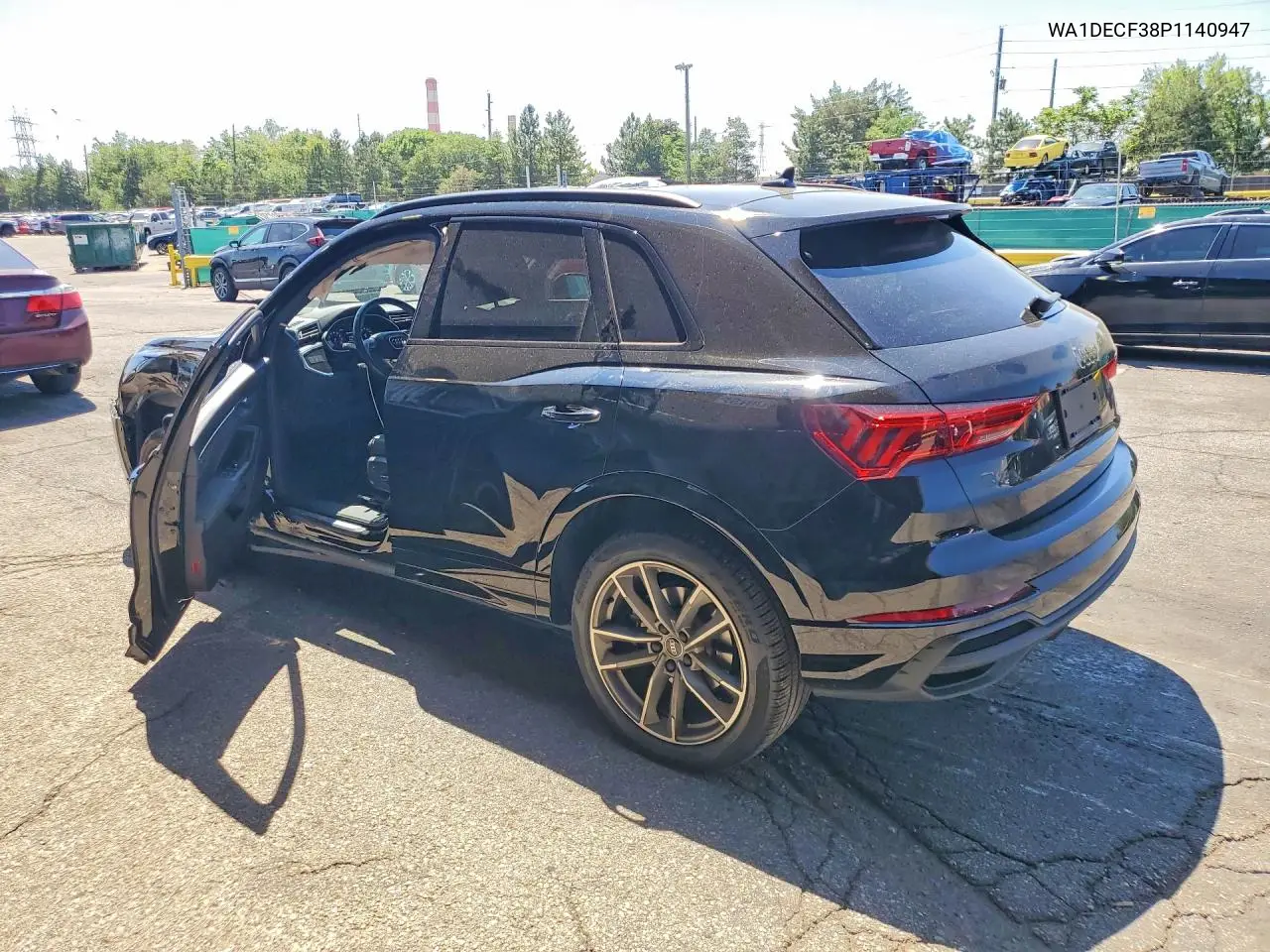 2023 Audi Q3 Premium S Line 45 VIN: WA1DECF38P1140947 Lot: 57437726