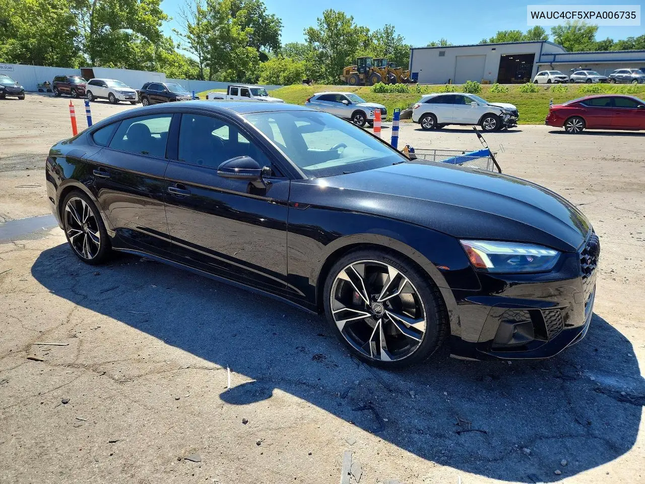 2023 Audi S5 Premium Plus VIN: WAUC4CF5XPA006735 Lot: 57952436