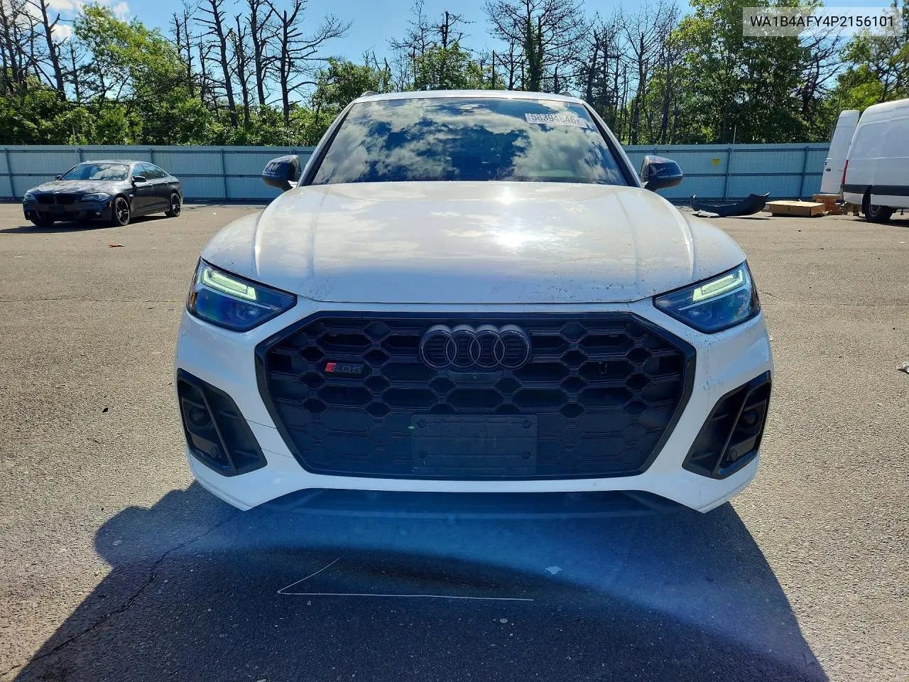 2023 Audi Sq5 Premium Plus VIN: WA1B4AFY4P2156101 Lot: 58394846