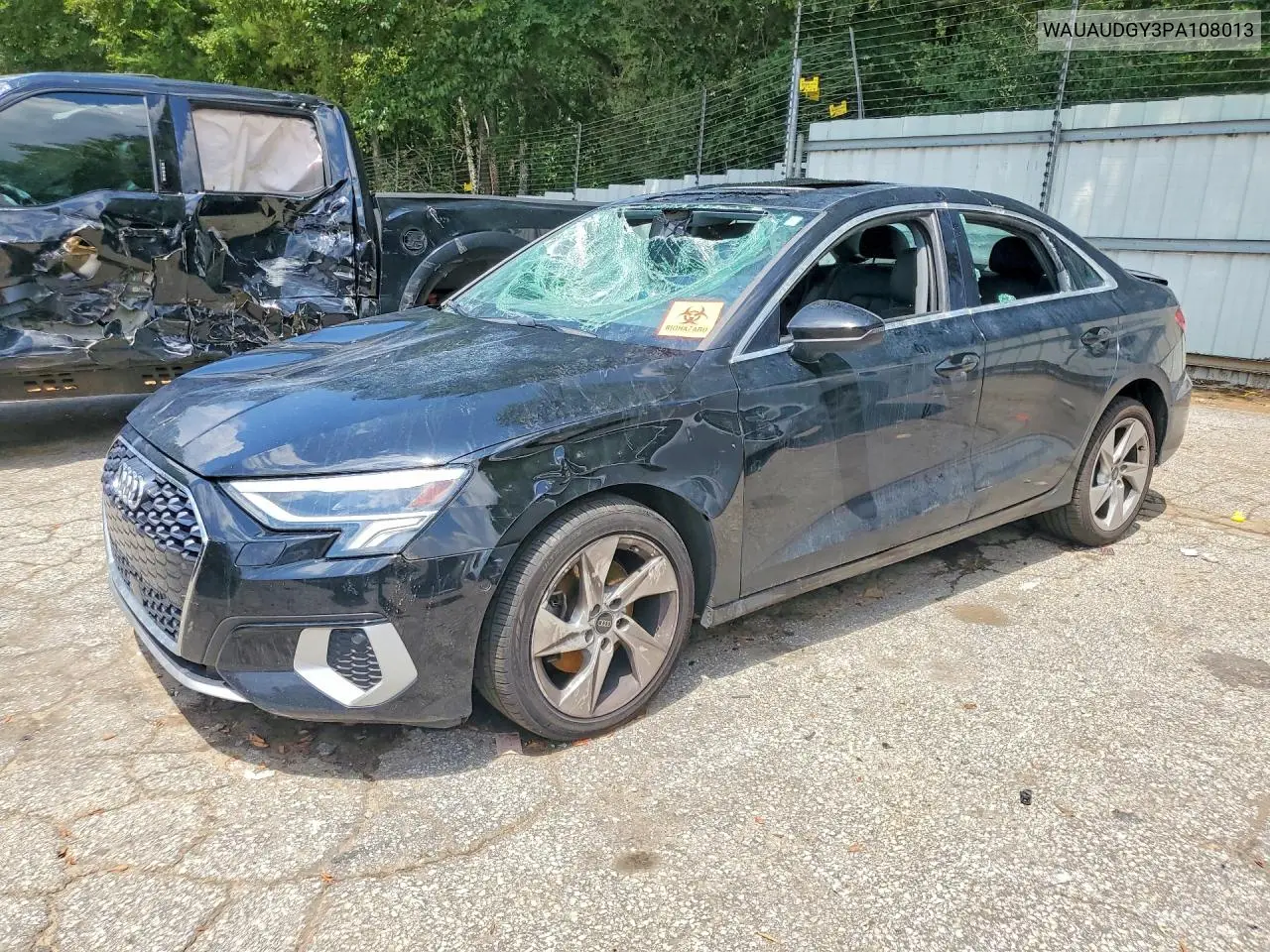 2023 Audi A3 Premium VIN: WAUAUDGY3PA108013 Lot: 59349466
