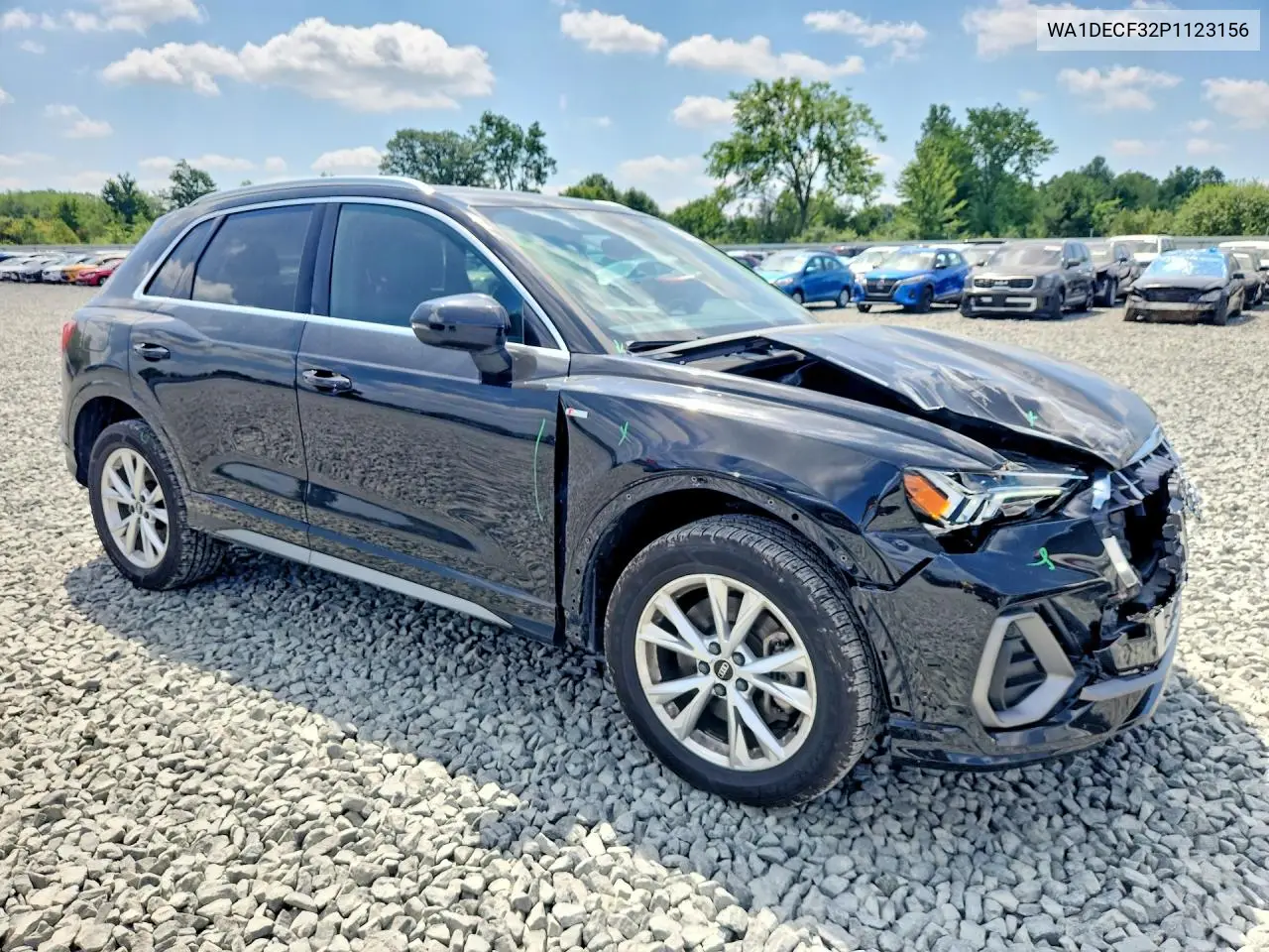 2023 Audi Q3 Premium S Line 45 VIN: WA1DECF32P1123156 Lot: 59363476