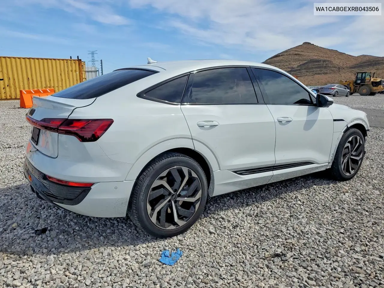 2024 Audi Q8 E-Tron Sportback Premium Plus VIN: WA1CABGEXRB043506 Lot: 48506566