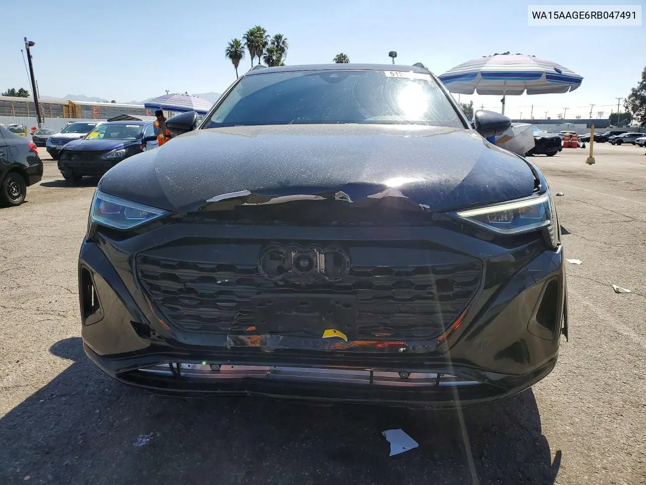 2024 Audi Q8 E-Tron Premium Plus VIN: WA15AAGE6RB047491 Lot: 51206106