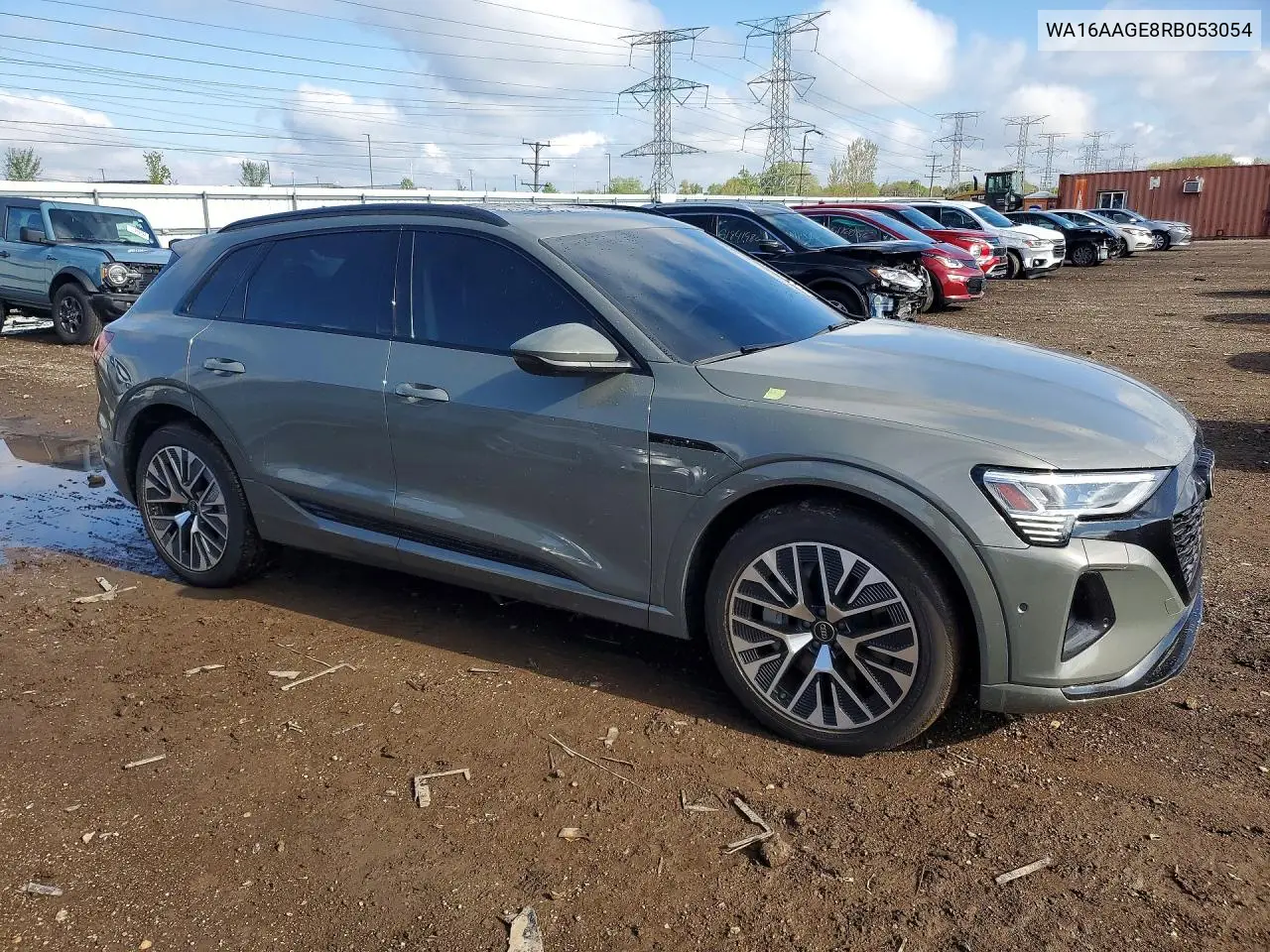 2024 Audi Q8 E-Tron Prestige VIN: WA16AAGE8RB053054 Lot: 51891826