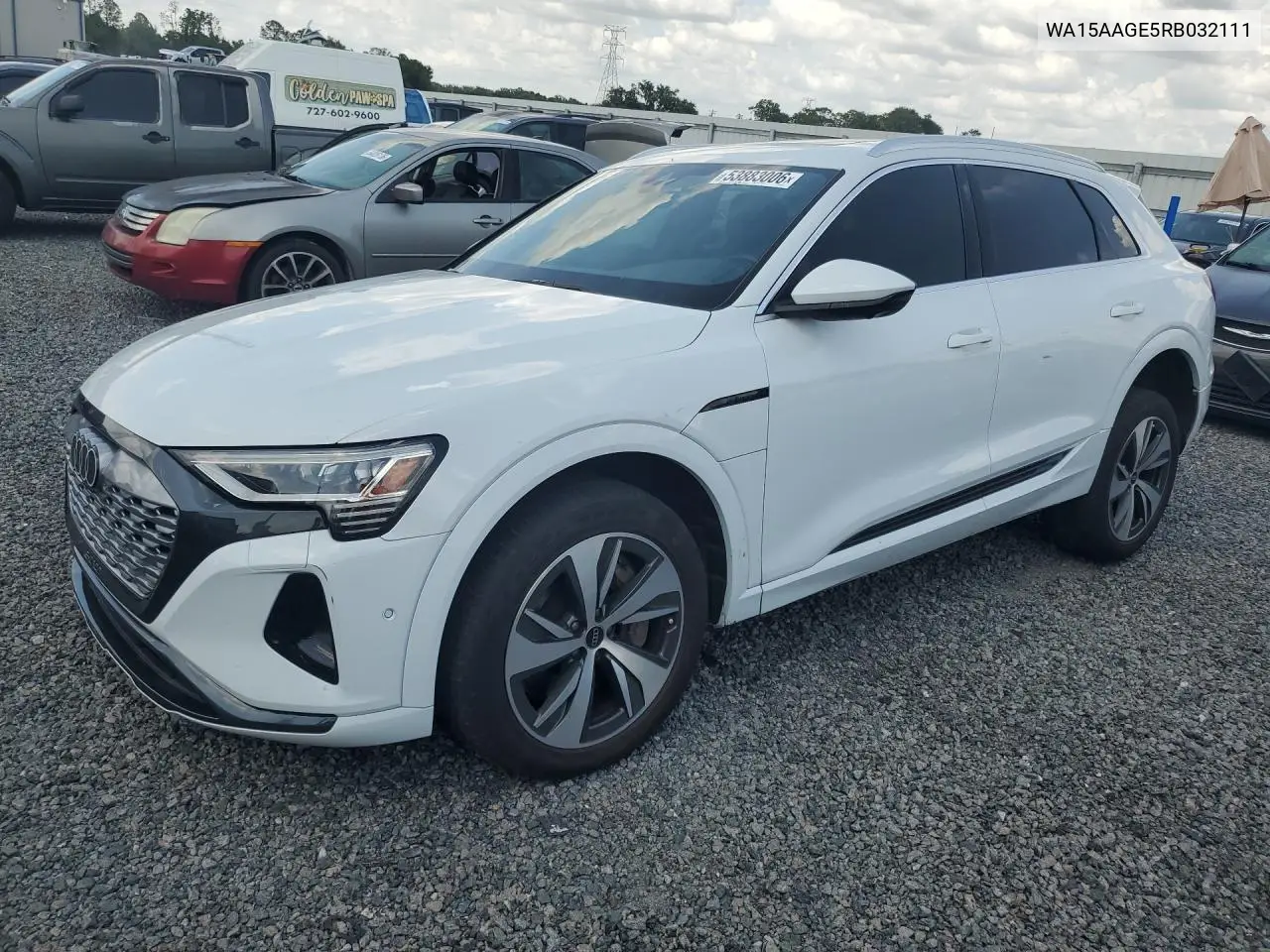 2024 Audi Q8 E-Tron Premium Plus VIN: WA15AAGE5RB032111 Lot: 53883006