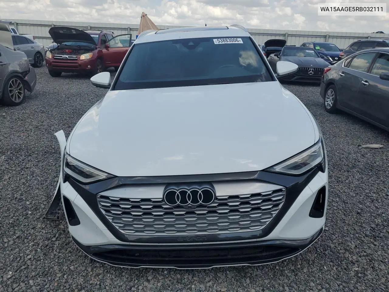2024 Audi Q8 E-Tron Premium Plus VIN: WA15AAGE5RB032111 Lot: 53883006