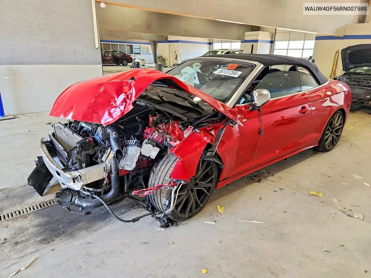 2024 Audi S5 Premium Plus VIN: WAUW4GF56RN007588 Lot: 56137266