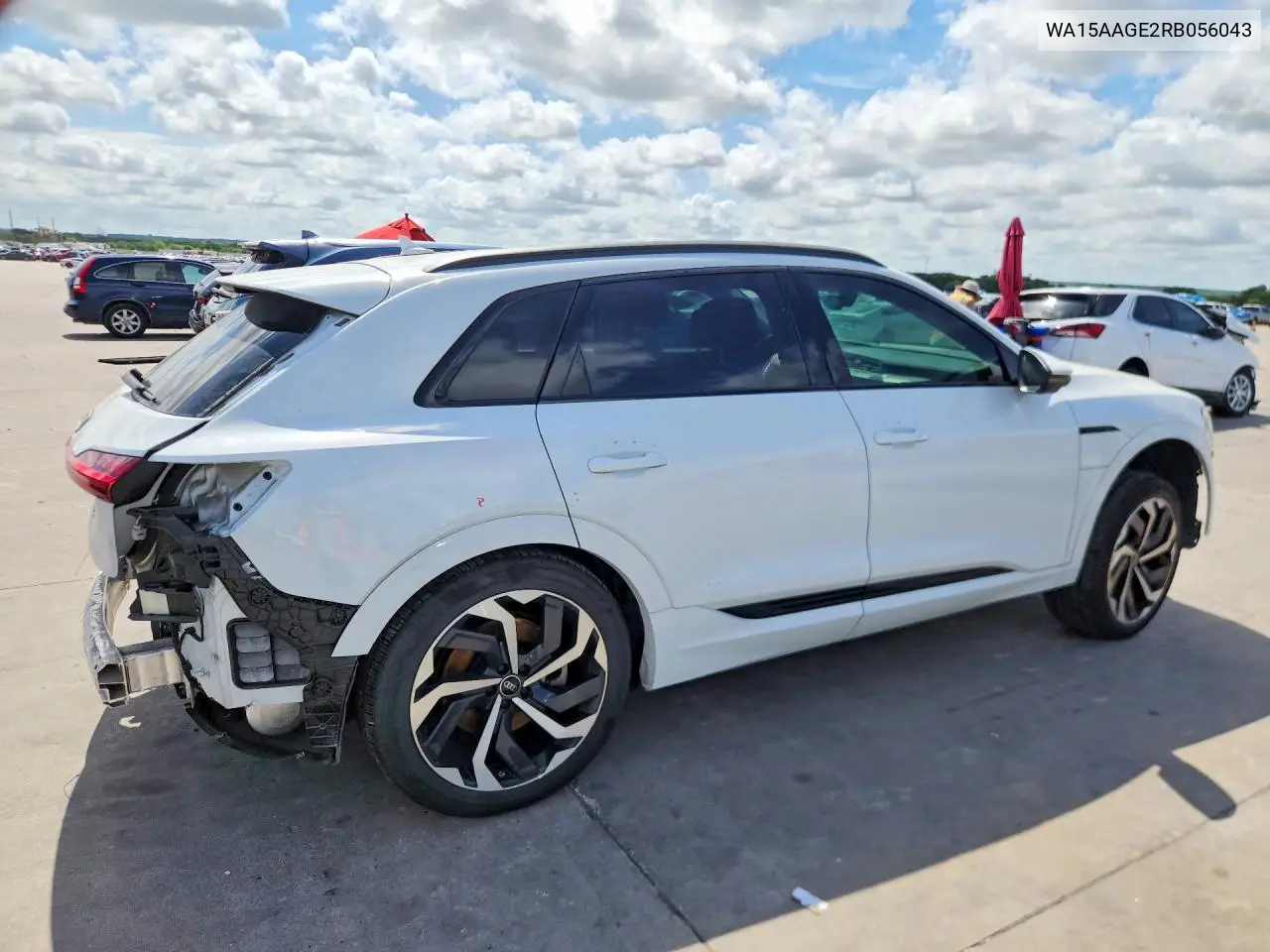 2024 Audi Q8 E-Tron Premium Plus VIN: WA15AAGE2RB056043 Lot: 57258406