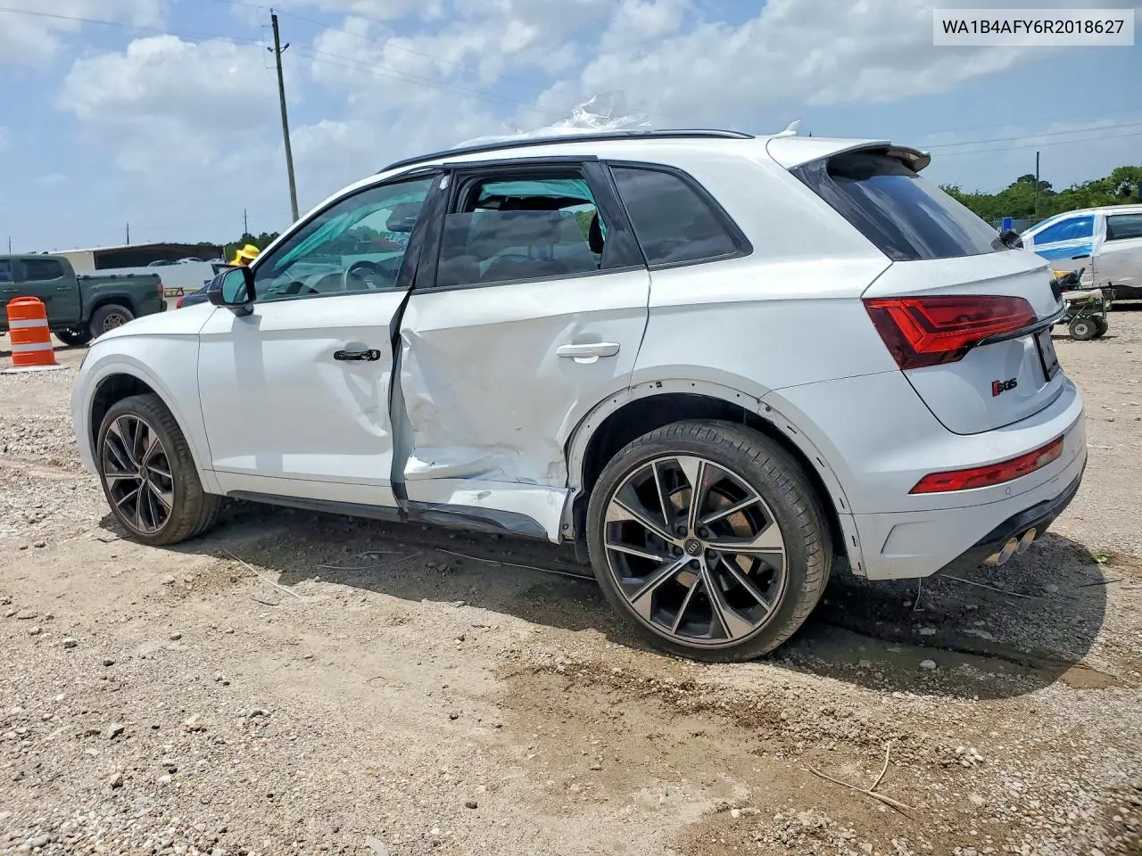 2024 Audi Sq5 Premium Plus VIN: WA1B4AFY6R2018627 Lot: 58545966