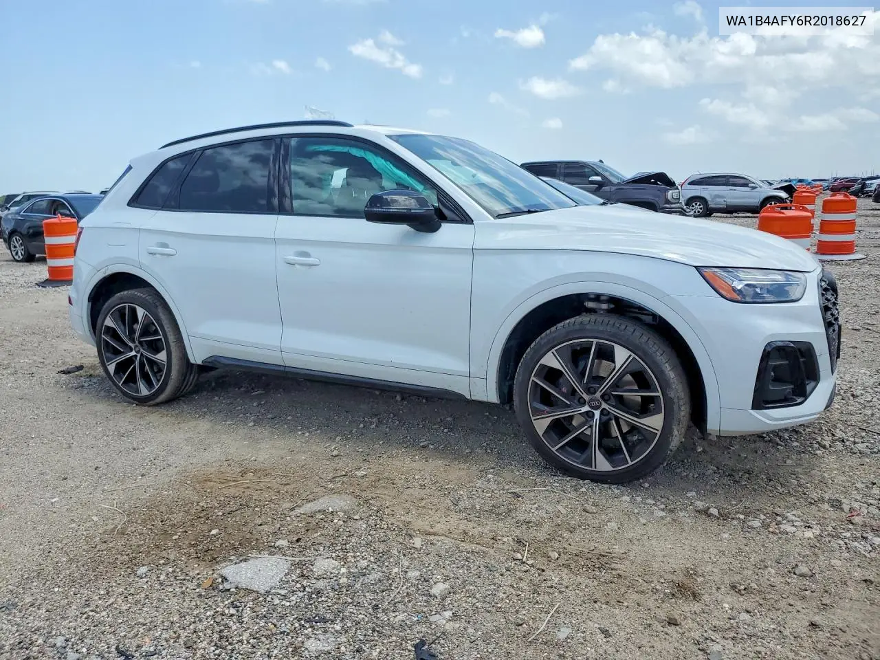 2024 Audi Sq5 Premium Plus VIN: WA1B4AFY6R2018627 Lot: 58545966