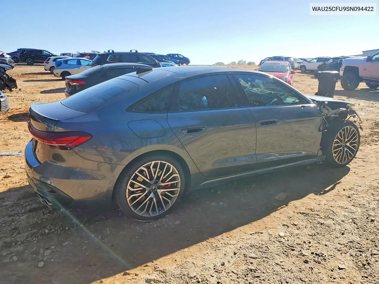 2025 Audi S5 Premium Plus VIN: WAU25CFU9SN094422 Lot: 45736996