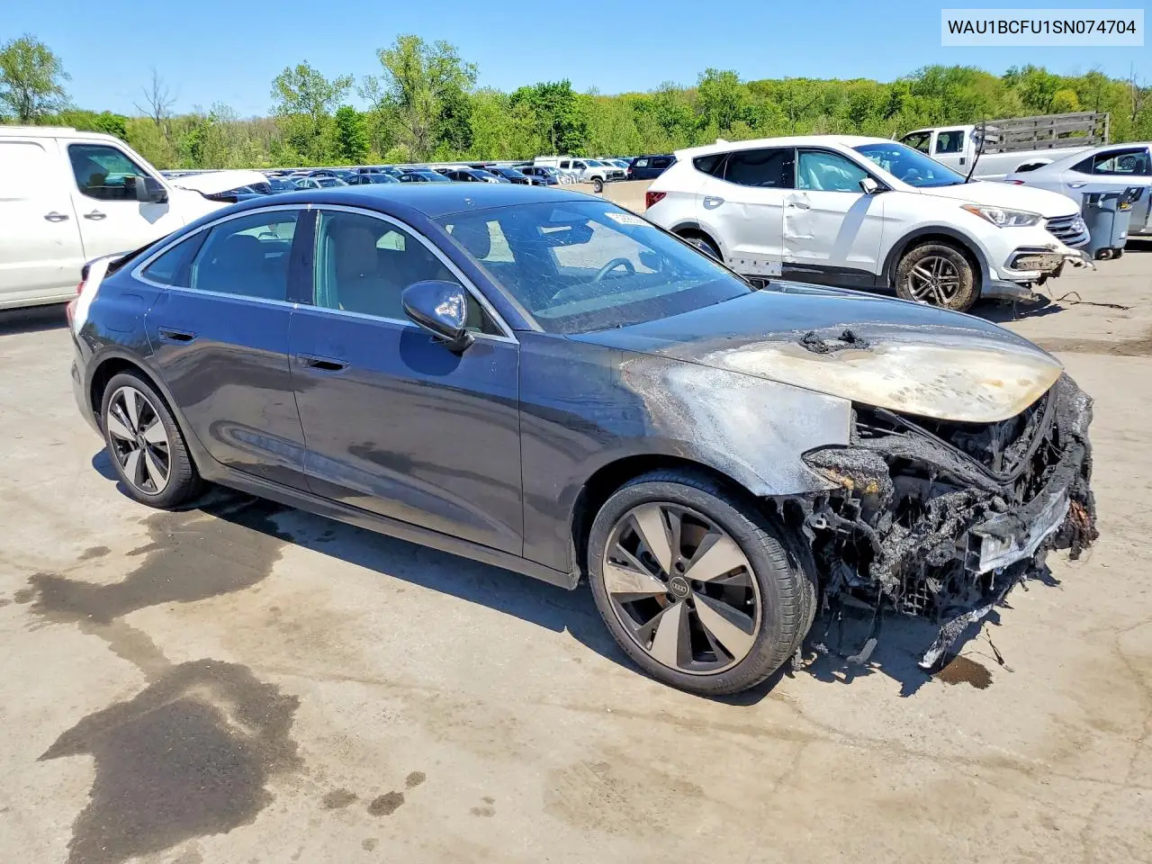 2025 Audi A5 Premium VIN: WAU1BCFU1SN074704 Lot: 52888366