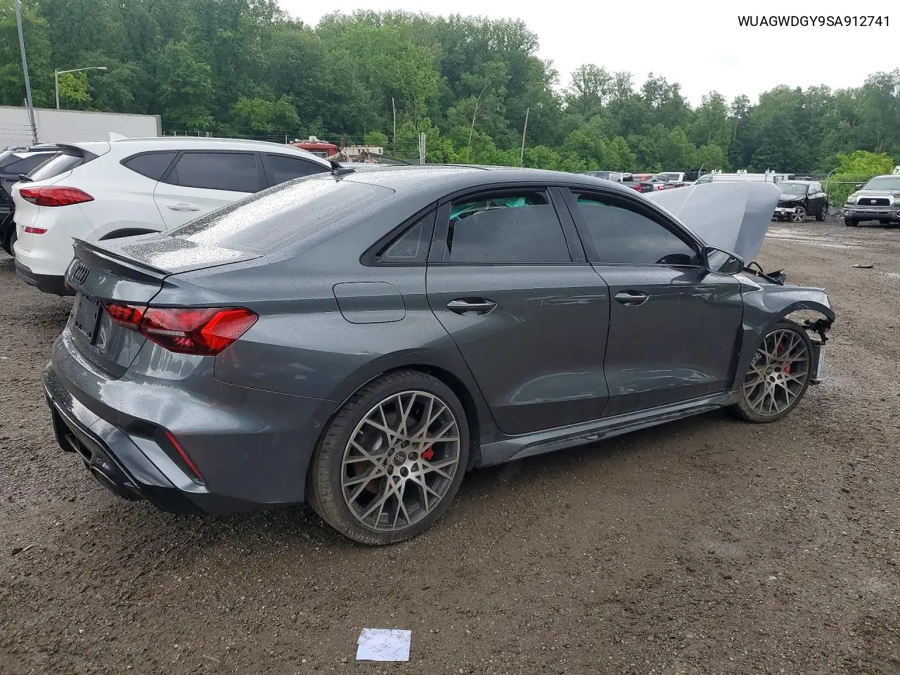 2025 Audi Rs3 VIN: WUAGWDGY9SA912741 Lot: 54043516